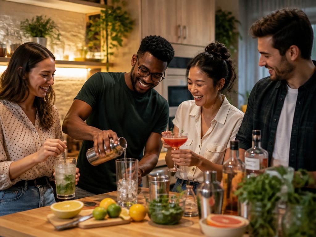 Bartenders que buscam excelência criativa